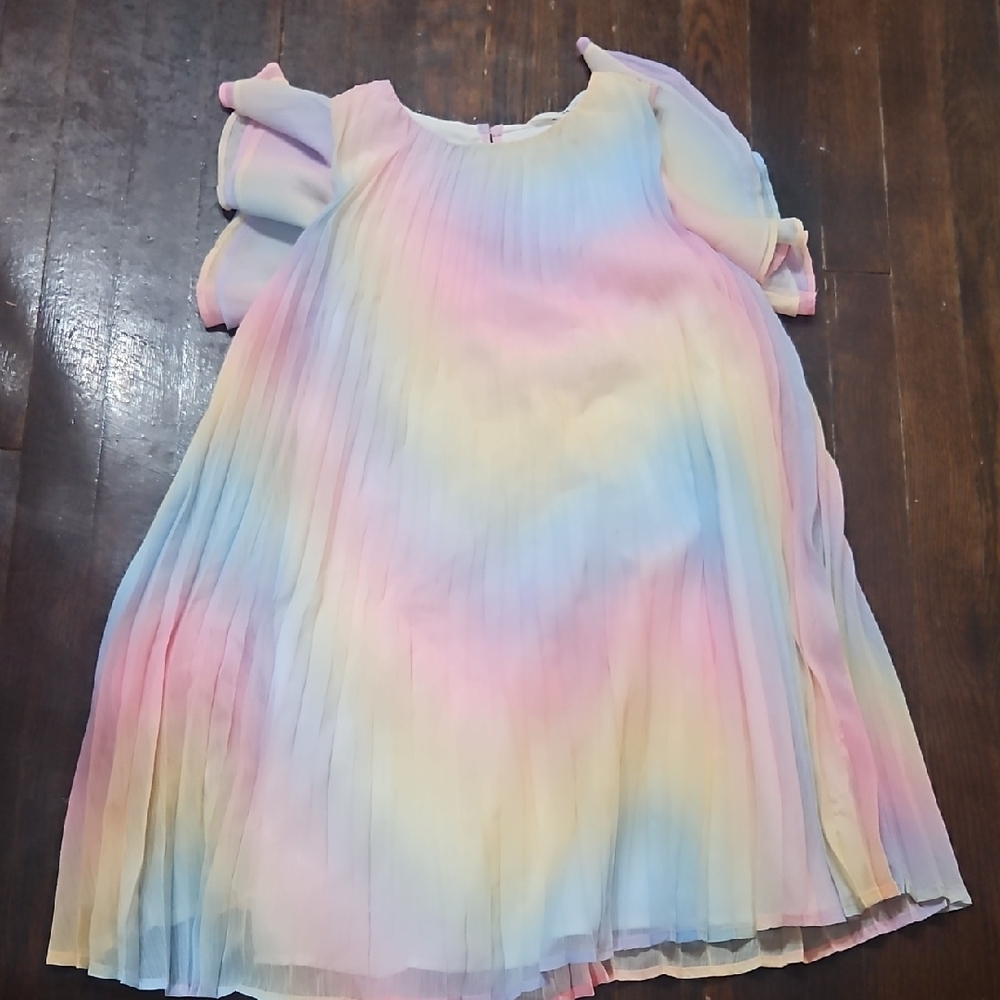 H&M Pastel Pleated Dress